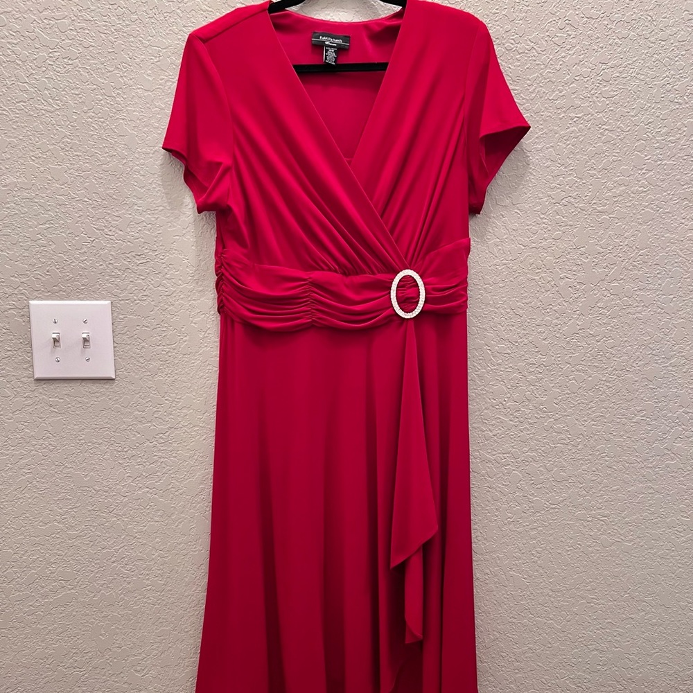 R & M Richards Women’s Red Formal Dress size 14W